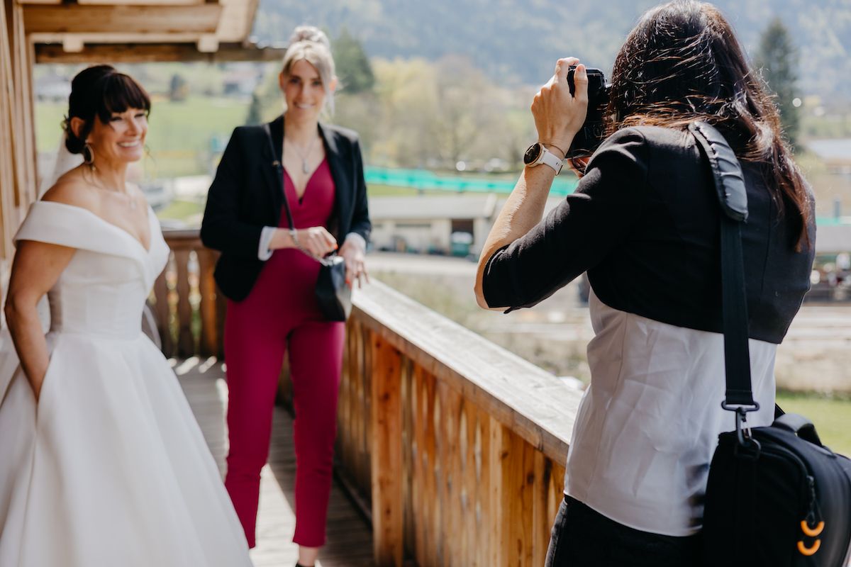 Fotografin, Verena, Schön, Getting Ready, Hochzeit, Brautkleid